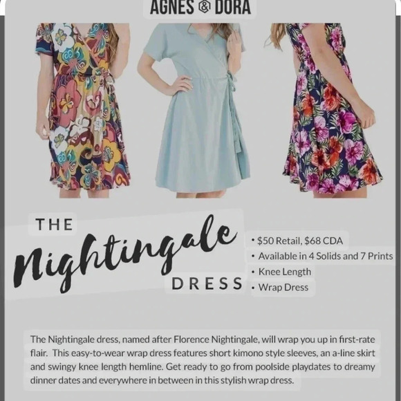 Agnes & Dora Tropical Wrap Dress Floral Bold Hibiscus on Black Swim Coverup - Picture 3 of 3